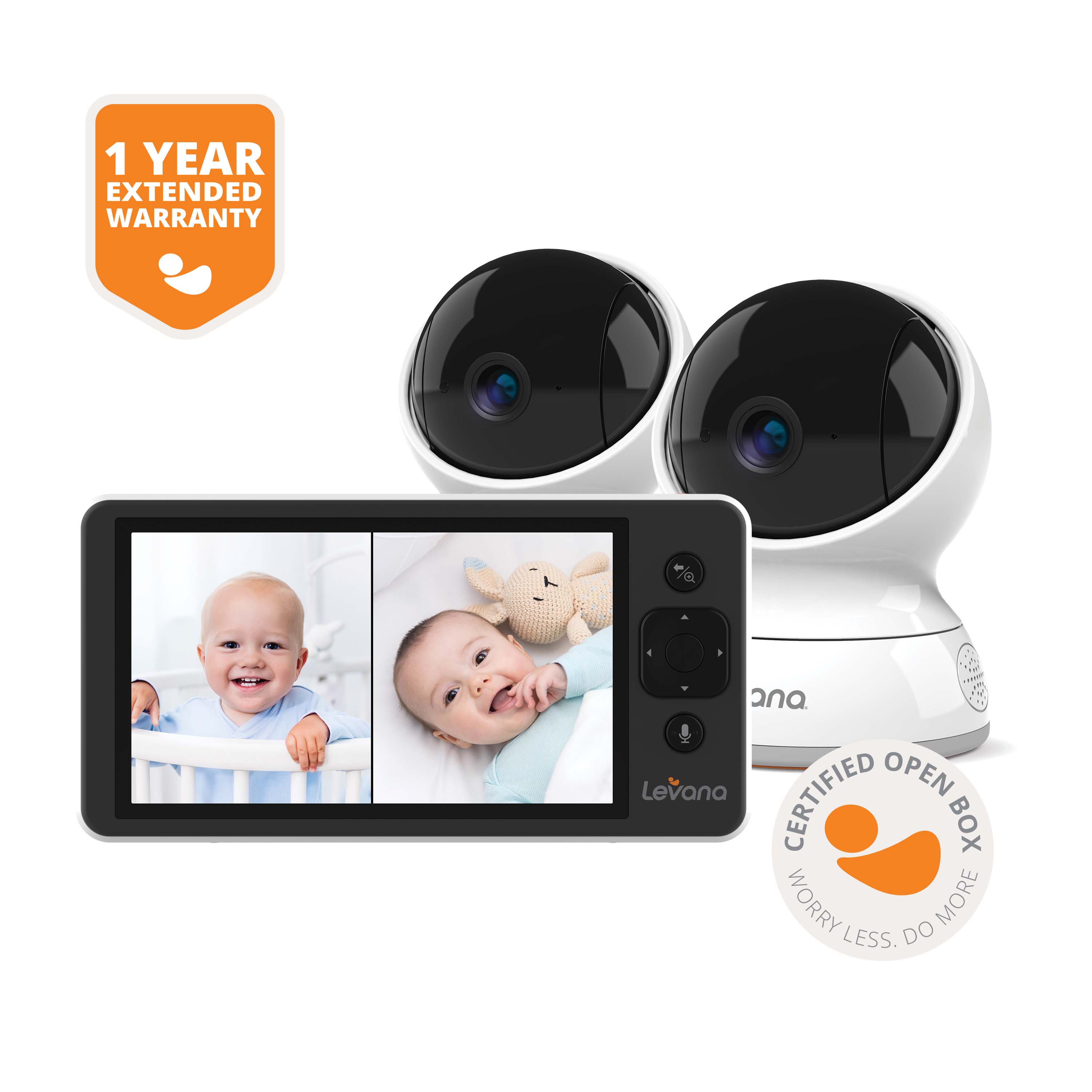 Extended 1 Year Warranty for Levana Ella with 2 Cameras (Certified Open Box)